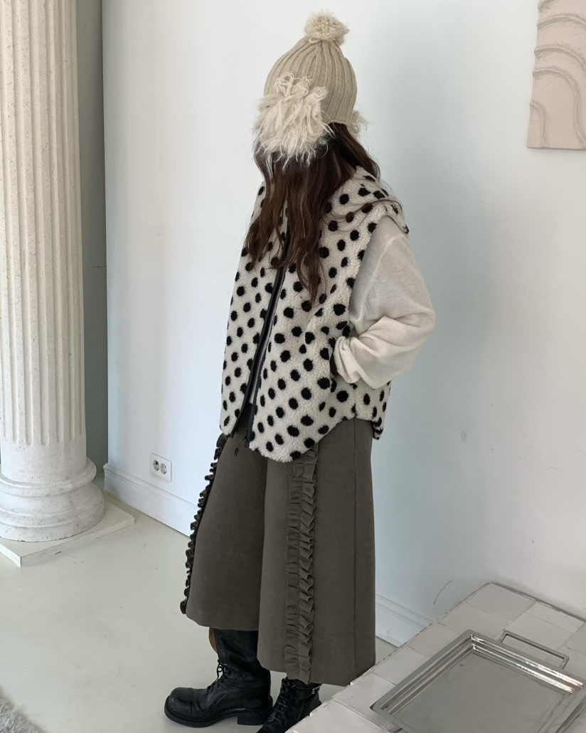 PEBBLE東大門㊣代購女裝新品休閑真品25秋冬職業熱賣時尚馬甲PEBBLE/LAYER馬甲