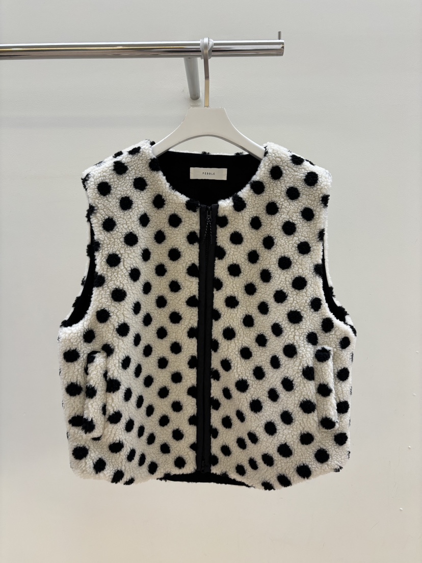 PEBBLE東大門㊣代購女裝新品休閑真品25秋冬職業熱賣時尚馬甲PEBBLE/LAYER馬甲圖色3