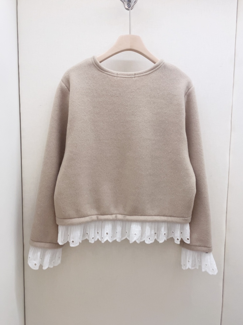 LOVE ROSIE東大門㊣直郵女裝新款時尚真品人氣針織衫蕾絲開衫LOVE ROSIE針織衫