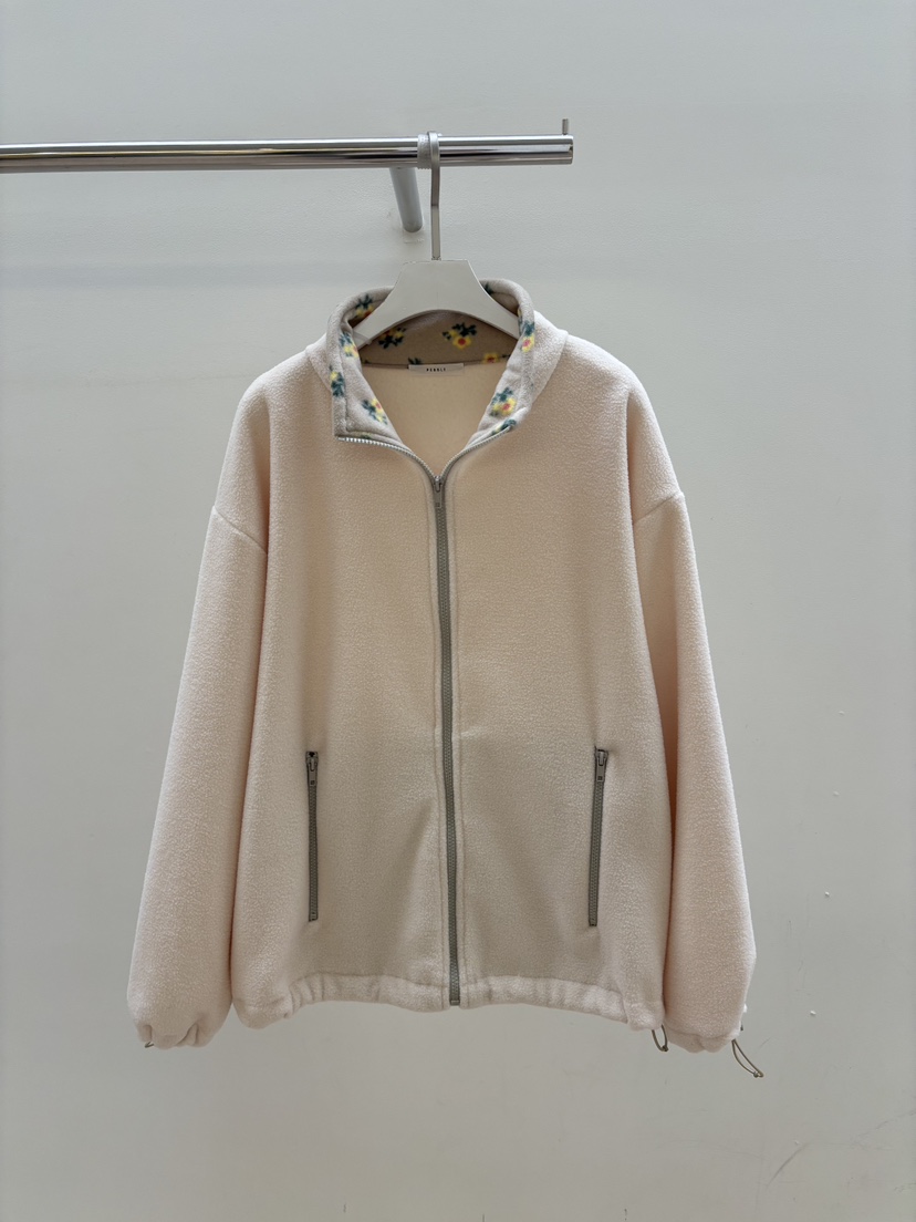 PEBBLE東大門㊣實拍女士新款人氣職業推薦熱賣25秋冬夾克拉鏈PEBBLE/LAYER夾克圖色2