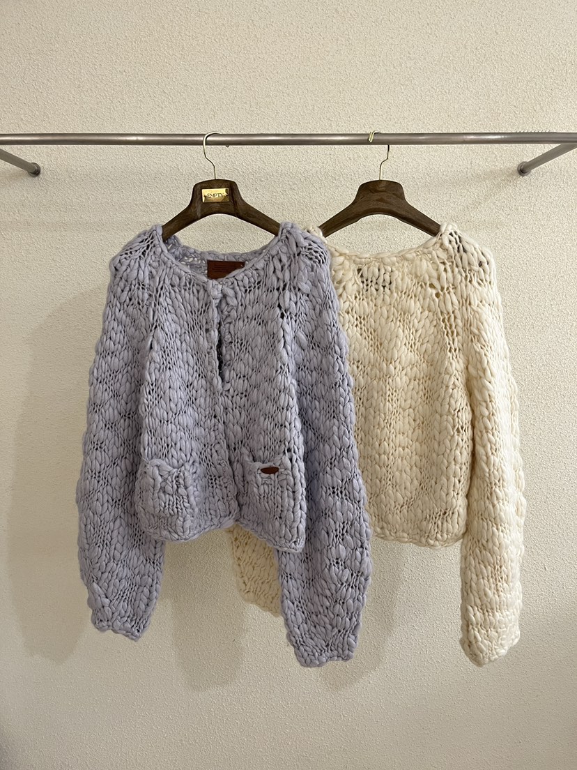 EMPTY東大門㊣代購女士新款熱賣人氣25秋冬休閑職業毛衣開衫EMPTY毛衣