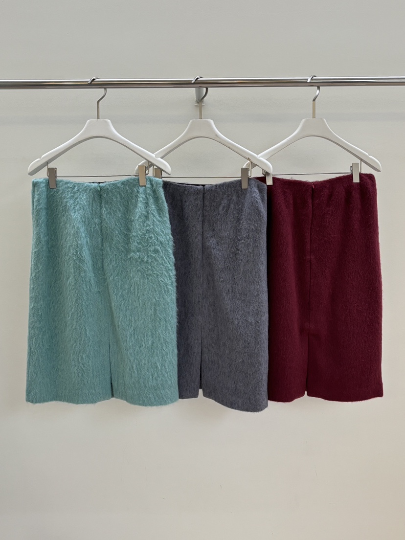 PEBBLE韓國直郵㊣女士新品時尚推薦人氣半身裙中短裙安哥拉PEBBLE/LAYER半身裙/中短裙