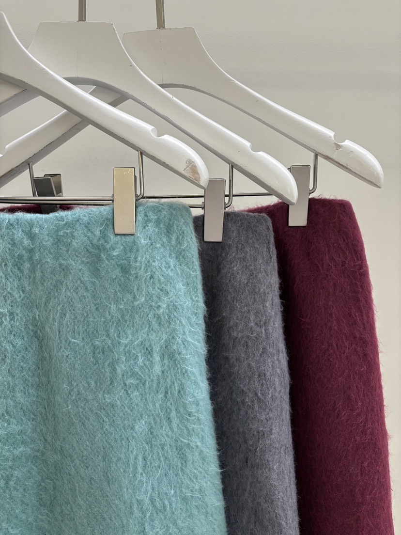 PEBBLE韓國直郵㊣女士新品時尚推薦人氣半身裙中短裙安哥拉PEBBLE/LAYER半身裙/中短裙