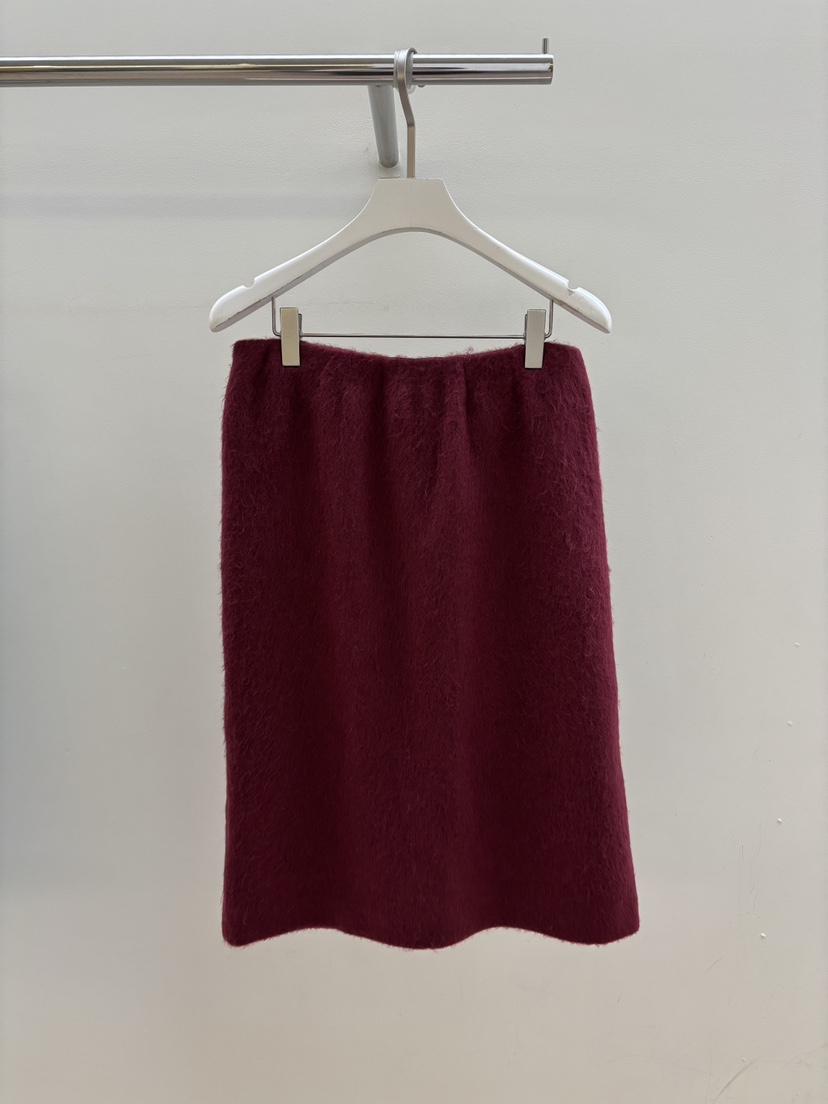 PEBBLE韓國直郵㊣女士新品時尚推薦人氣半身裙中短裙安哥拉PEBBLE/LAYER半身裙/中短裙圖色2