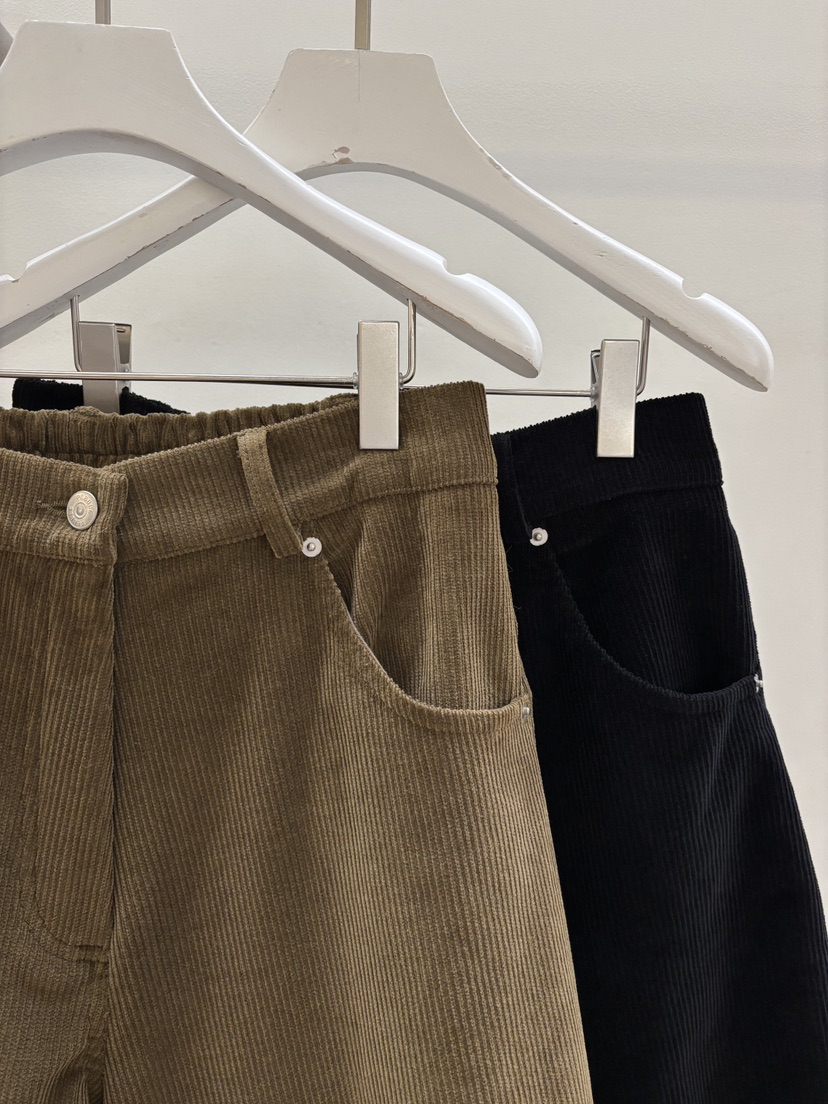 PEBBLE東大門㊣代購女裝新品人氣25秋冬職業熱賣休閑休閑褲PEBBLE/LAYER休閑褲