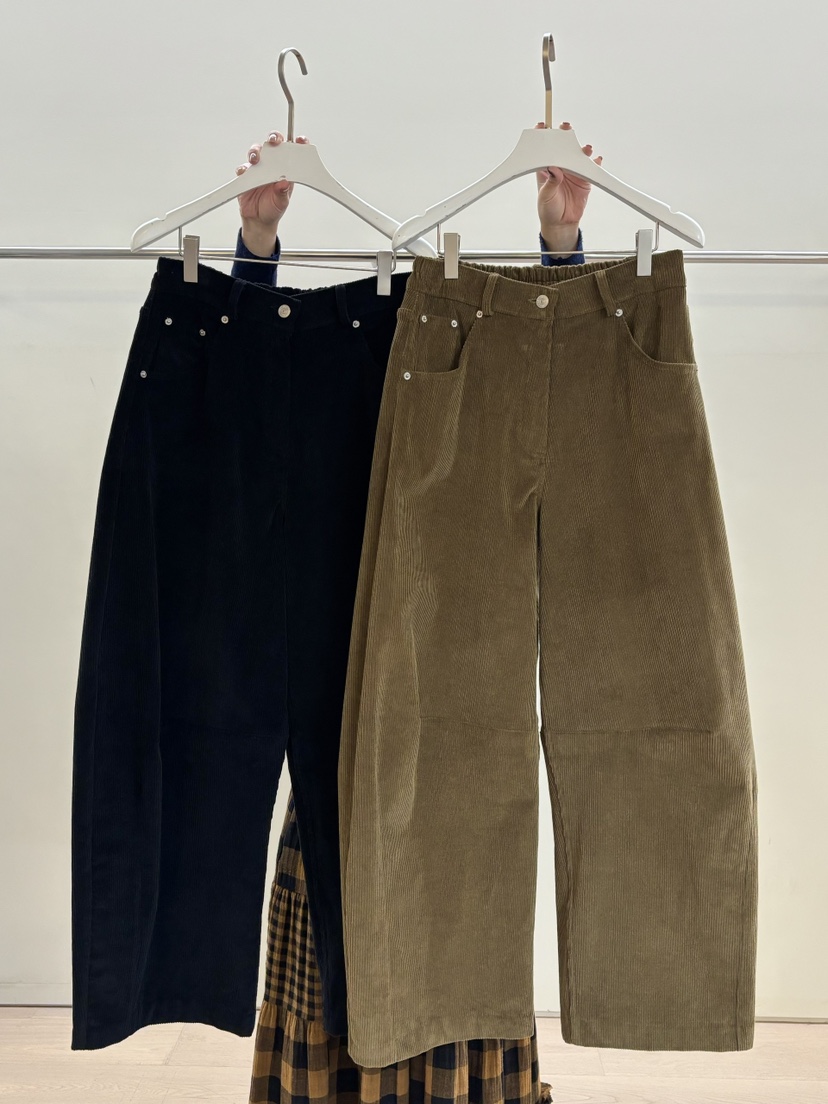 PEBBLE東大門㊣代購女裝新品人氣25秋冬職業熱賣休閑休閑褲PEBBLE/LAYER休閑褲