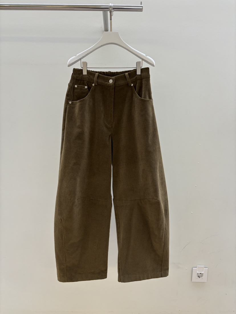 PEBBLE東大門㊣代購女裝新品人氣25秋冬職業熱賣休閑休閑褲PEBBLE/LAYER休閑褲圖色1