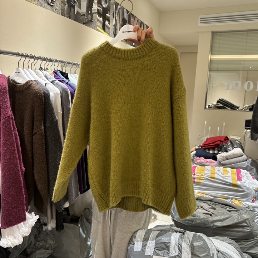 MOREMORE韓國直郵㊣女裝新款推薦職業人氣休閑25秋冬毛衣羊毛more more毛衣圖色2