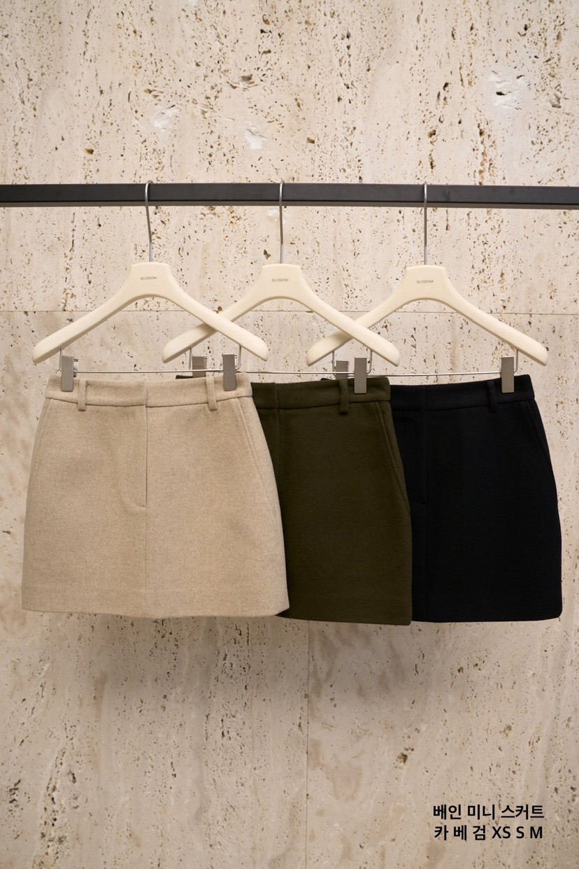 BLOSSOM東大門㊣實拍女裝新品休閑25秋冬真品熱賣人氣職業短裙BLOSSOM短裙