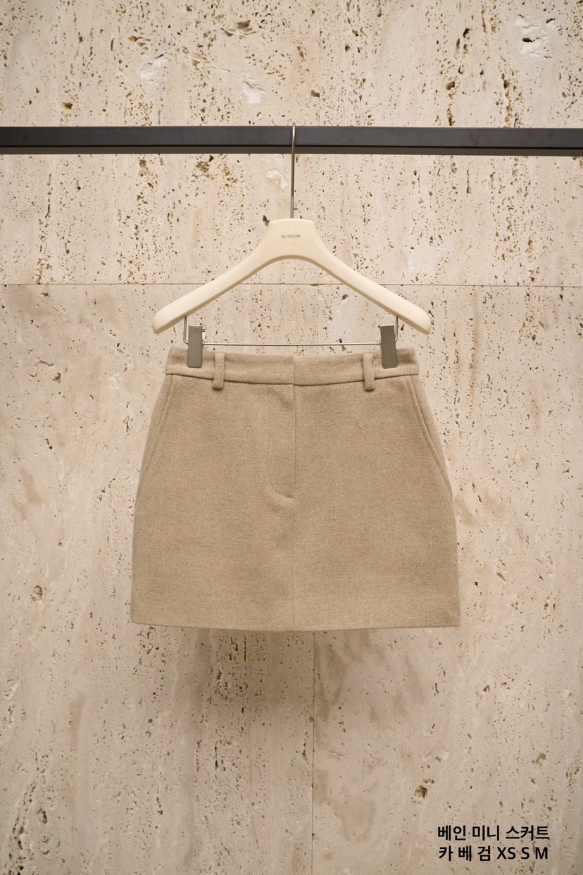 BLOSSOM東大門㊣實拍女裝新品休閑25秋冬真品熱賣人氣職業短裙BLOSSOM短裙圖色1