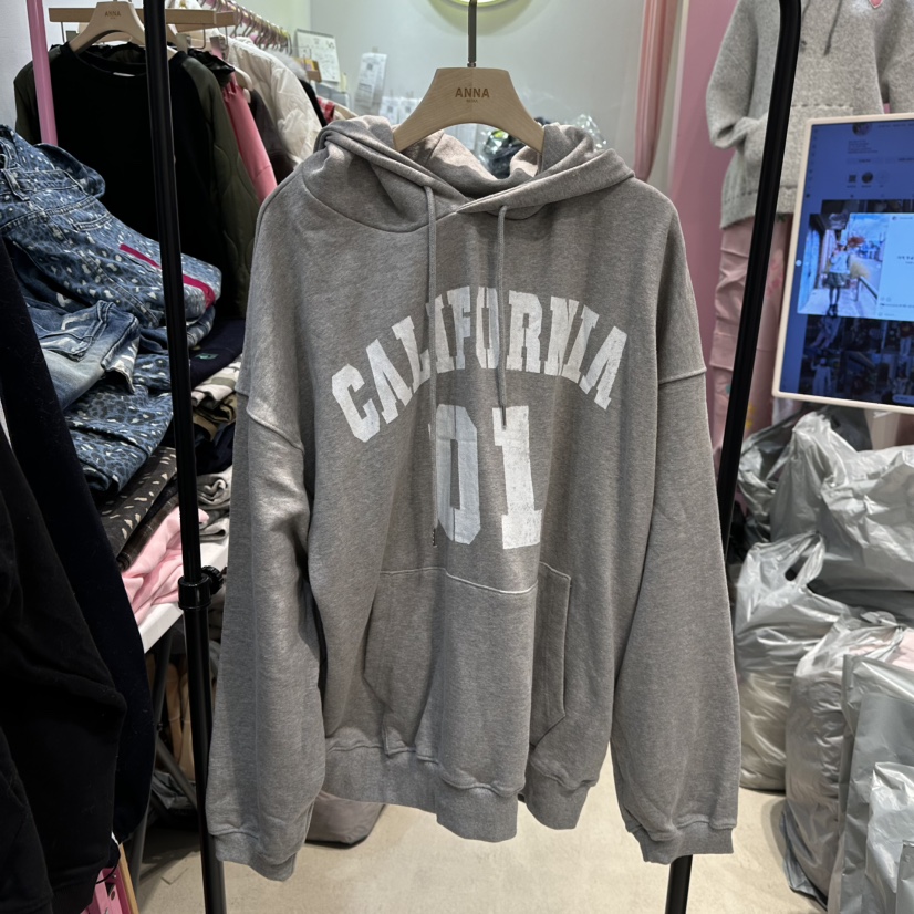 ANNA-P東大門㊣代購女裝新品時尚真品休閑人氣推薦衛衣連帽衫ANNA-P衛衣圖色1
