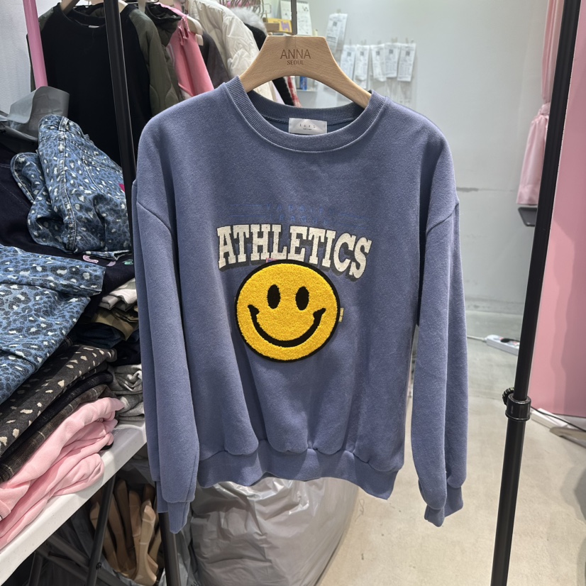 ANNA-P東大門㊣實拍女士新款推薦25秋冬職業休閑人氣衛衣加絨ANNA-P衛衣圖色1