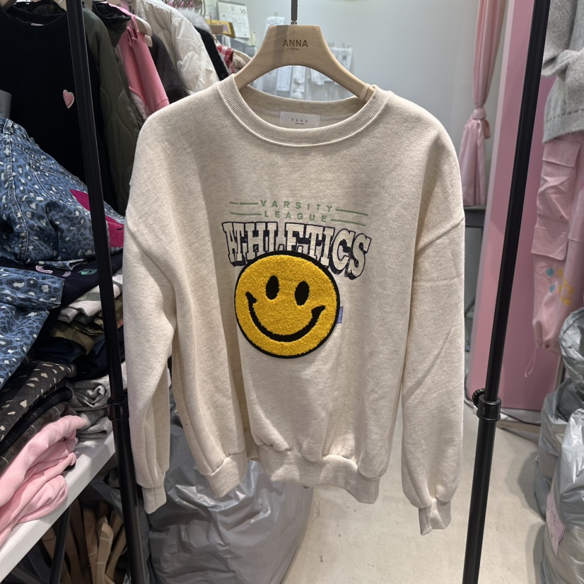 ANNA-P東大門㊣實拍女士新款推薦25秋冬職業休閑人氣衛衣加絨ANNA-P衛衣圖色2