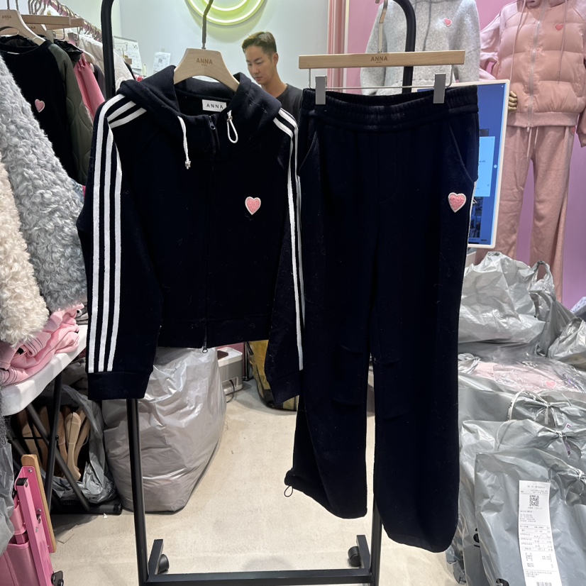 ANNA-P韓國代購㊣女裝新品時尚25秋冬人氣休閑熱賣推薦套裝ANNA-P套裝圖色1