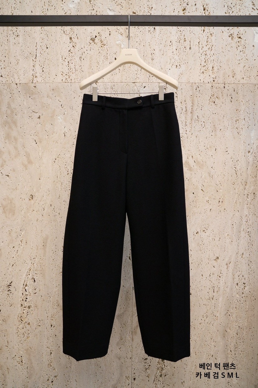 BLOSSOM東大門㊣直郵女士新款人氣休閑真品時尚熱賣職業休閑褲BLOSSOM休閑褲圖色3黑色