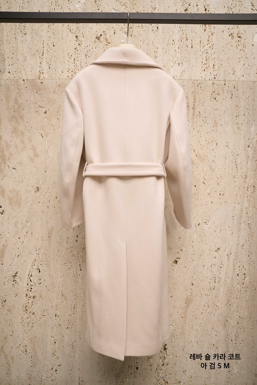 BLOSSOM韓國直郵㊣女裝新款25秋冬時尚中長款大衣含腰帶披肩BLOSSOM中長款大衣