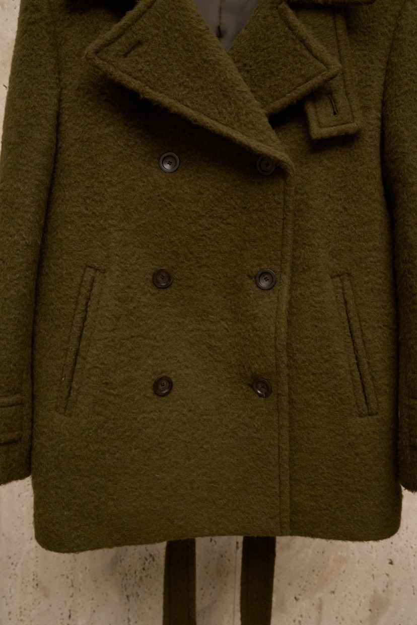 BLOSSOM韓國直郵㊣女士新品人氣休閑真品25秋冬中長款大衣含腰帶BLOSSOM中長款大衣