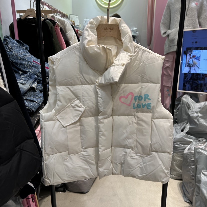 ANNA-P韓國代購㊣女裝新款真品時尚休閑人氣25秋冬推薦馬甲ANNA-P馬甲圖色1