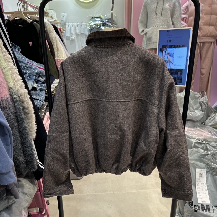 ANNA-P韓國代購㊣女裝新款職業休閑25秋冬推薦時尚人氣夾克ANNA-P夾克