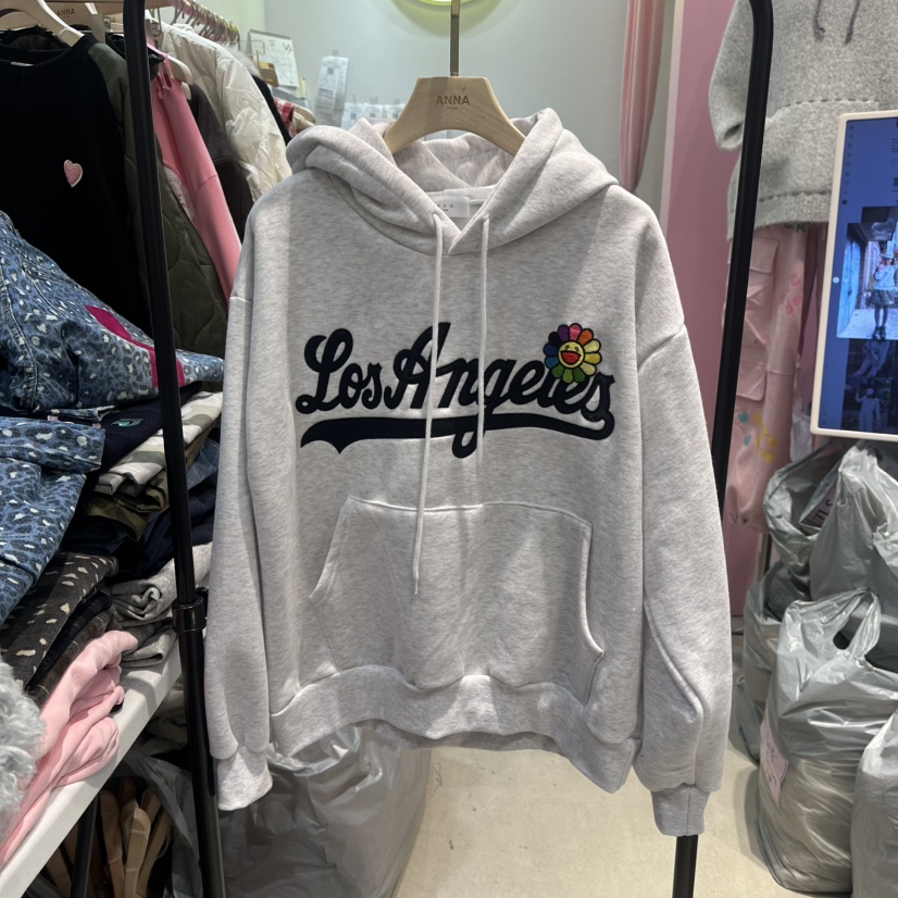 ANNA-P韓國直郵㊣女士新款推薦25秋冬休閑時尚熱賣衛衣加絨ANNA-P衛衣圖色1