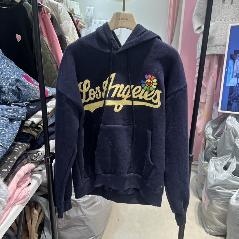 ANNA-P韓國直郵㊣女士新款推薦25秋冬休閑時尚熱賣衛衣加絨ANNA-P衛衣圖色2