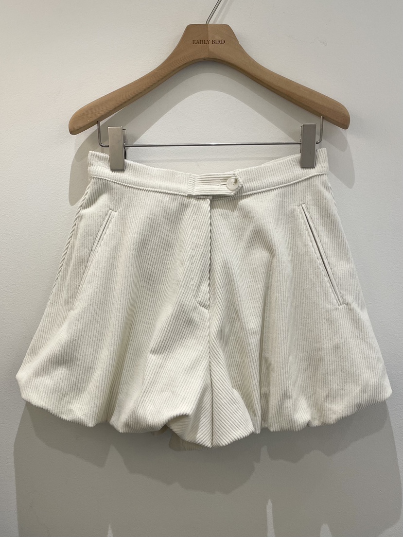 OBSESS東大門㊣代購女裝新品推薦職業熱賣人氣25秋冬短褲燈芯絨OBSESS/EARLY BIRD短褲圖色1