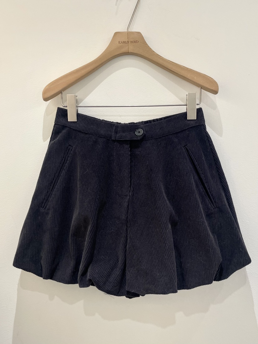 OBSESS東大門㊣代購女裝新品推薦職業熱賣人氣25秋冬短褲燈芯絨OBSESS/EARLY BIRD短褲圖色2