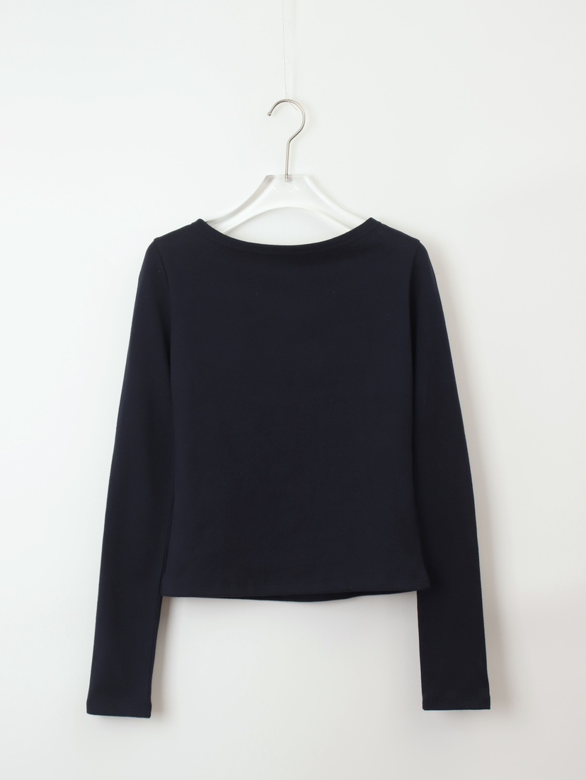 CCW韓國代購㊣女士新品熱賣25秋冬休閑推薦時尚真品長袖T恤CCW--NYUNYU長袖T恤圖色3