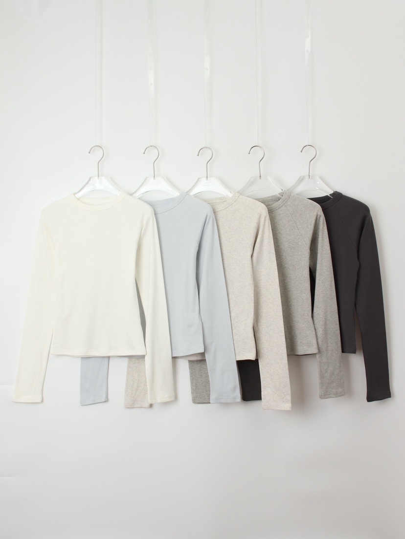 CCW韓國代購㊣女士新品25秋冬職業時尚真品熱賣人氣長袖T恤CCW--NYUNYU長袖T恤