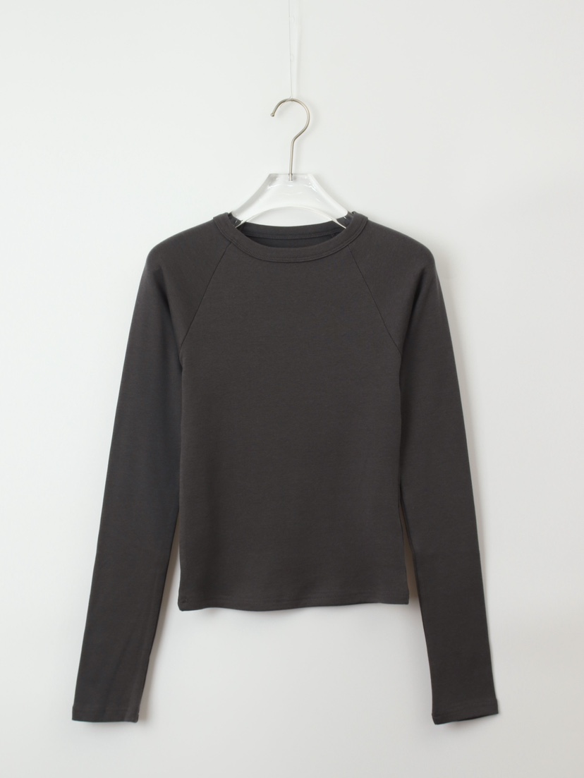 CCW韓國代購㊣女士新品25秋冬職業時尚真品熱賣人氣長袖T恤CCW--NYUNYU長袖T恤圖色4