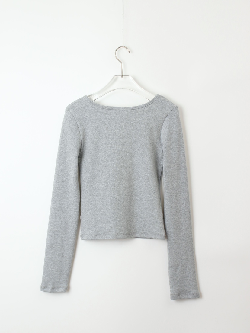 CCW韓國代購㊣女士新款熱賣真品職業休閑人氣時尚推薦長袖T恤CCW--NYUNYU長袖T恤