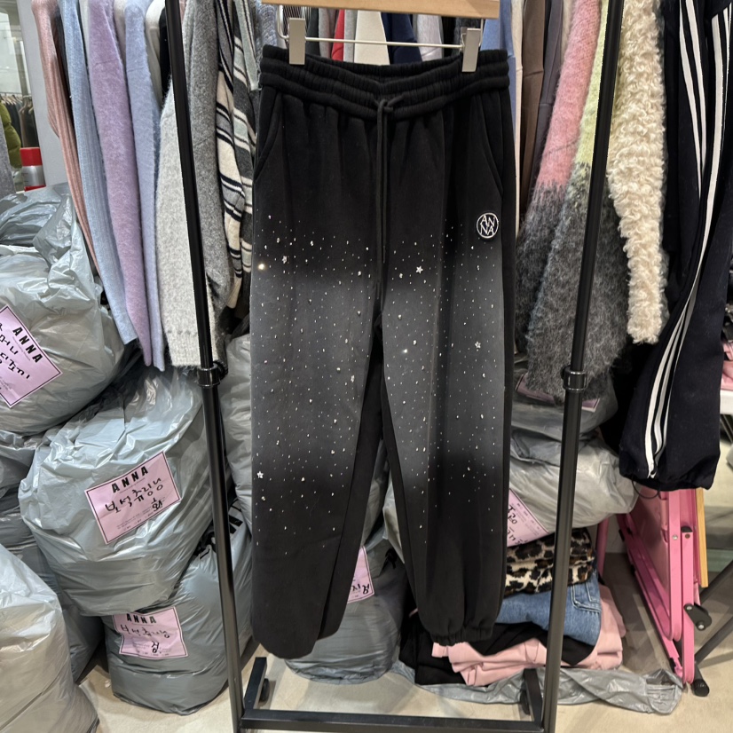 ANNA-P東大門㊣實拍女士新品人氣真品時尚休閑推薦休閑褲加絨ANNA-P休閑褲圖色2