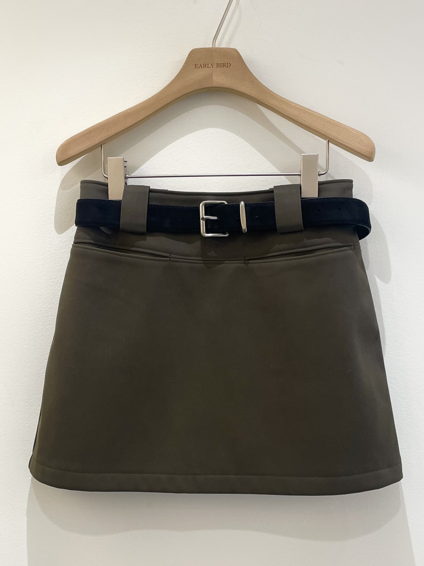 OBSESS韓國直郵㊣女士新款熱賣推薦時尚休閑職業裙褲含腰帶OBSESS/EARLY BIRD裙褲圖色1