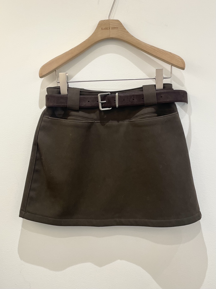 OBSESS韓國直郵㊣女士新款熱賣推薦時尚休閑職業裙褲含腰帶OBSESS/EARLY BIRD裙褲圖色2