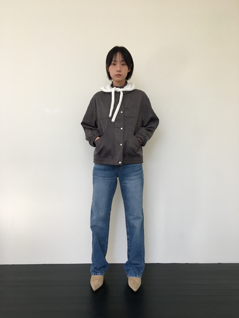 CCW東大門㊣直郵女士新款真品時尚人氣職業休閑25秋冬牛仔褲破洞CCW--NYUNYU牛仔褲