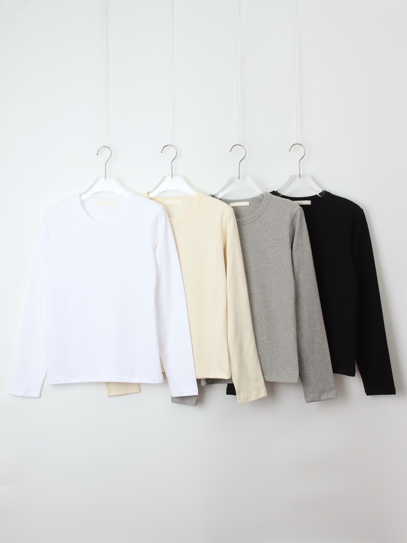 CCW東大門㊣代購女士新款時尚熱賣人氣職業推薦25秋冬長袖T恤CCW--NYUNYU長袖T恤