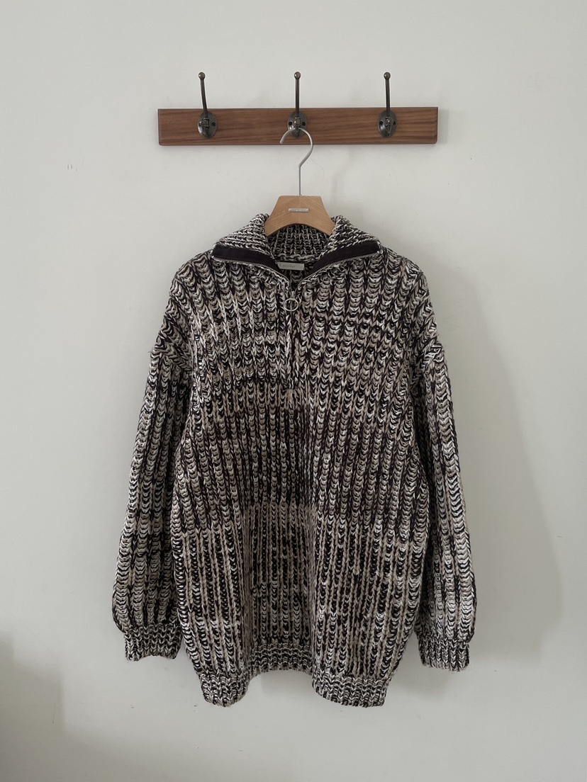 3 ANOTHER韓國直郵㊣女裝新品25秋冬熱賣休閑真品職業針織衫3 ANOTHER針織衫圖色1棕色