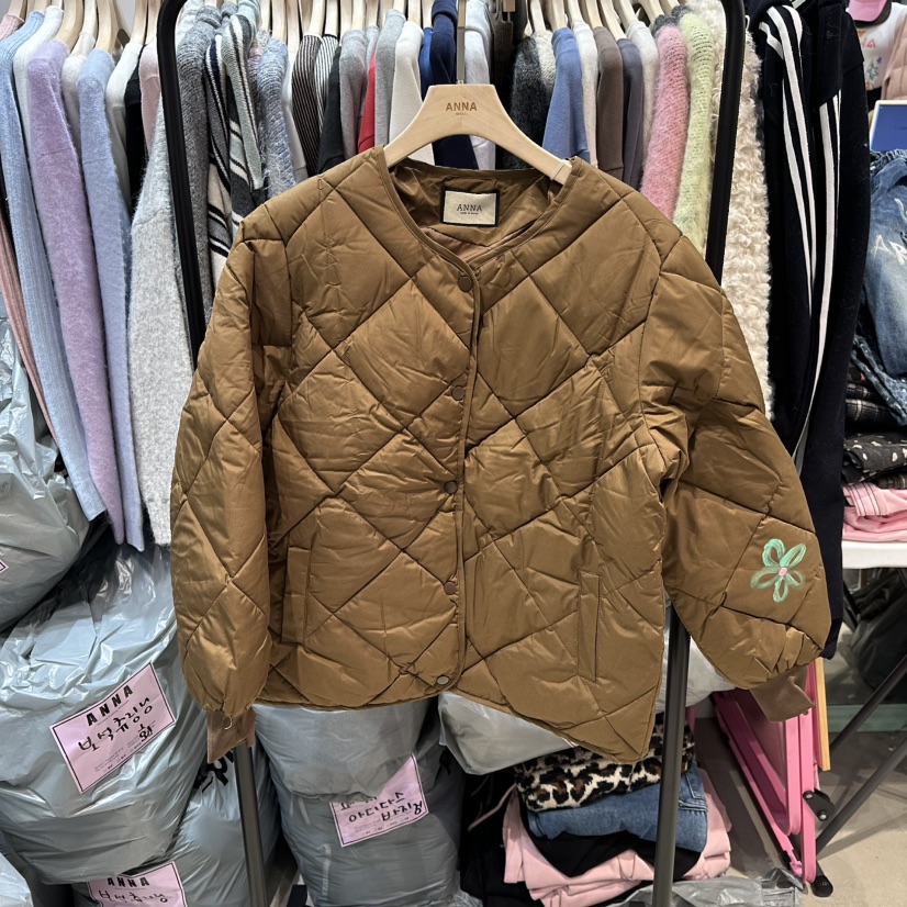 ANNA-P東大門㊣代購女士新品推薦人氣休閑真品時尚短款棉服ANNA-P短款棉服圖色1