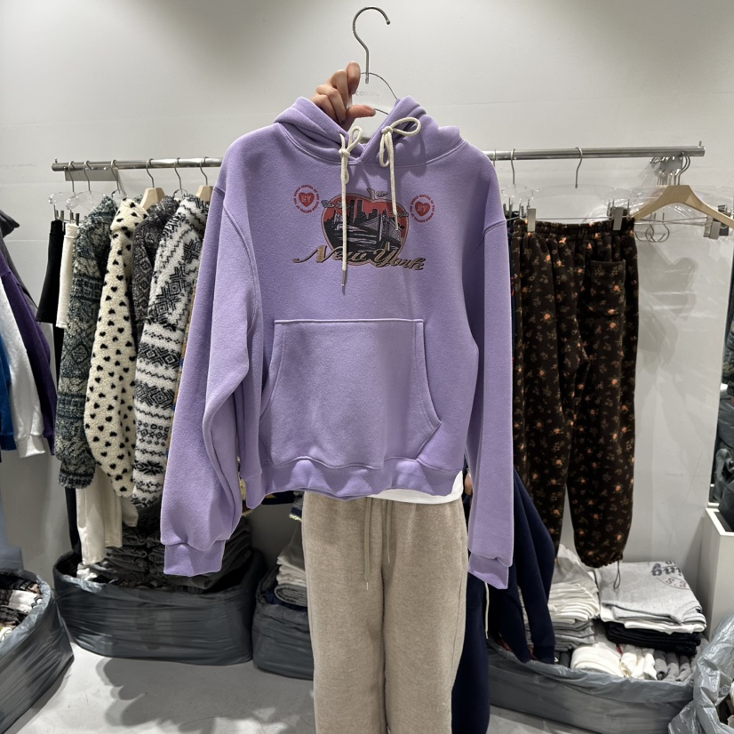 COMBO東大門㊣直郵女士新品人氣熱賣職業真品推薦休閑衛衣加絨COM_BO衛衣圖色3