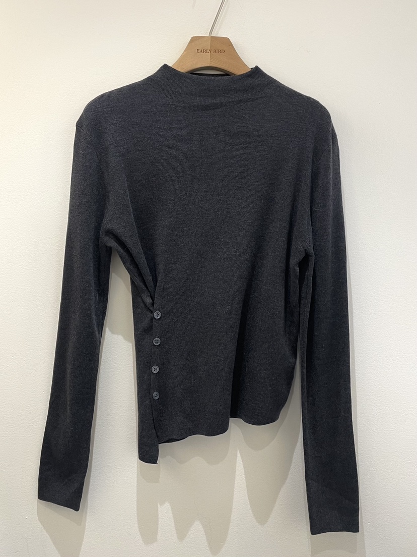 OBSESS韓國直郵㊣女士新品推薦25秋冬熱賣真品針織衫羊毛紐扣OBSESS/EARLY BIRD針織衫圖色2