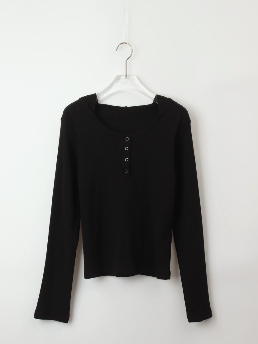 CCW東大門㊣直郵女裝新品休閑人氣熱賣職業時尚真品長袖T恤CCW--NYUNYU長袖T恤圖色2