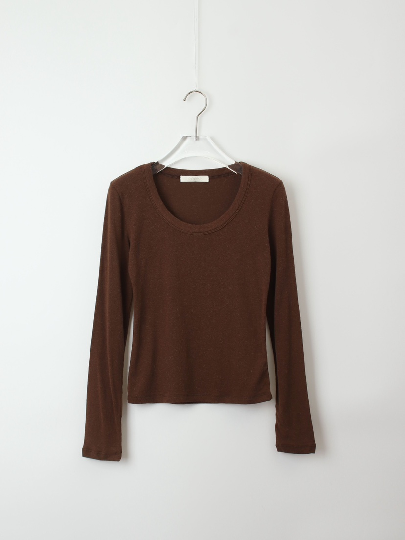 CCW東大門㊣直郵女裝新品職業熱賣真品推薦休閑25秋冬長袖T恤CCW--NYUNYU長袖T恤圖色2