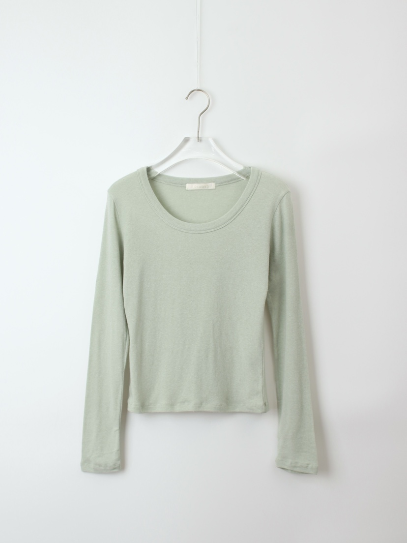 CCW東大門㊣直郵女裝新品職業熱賣真品推薦休閑25秋冬長袖T恤CCW--NYUNYU長袖T恤圖色4