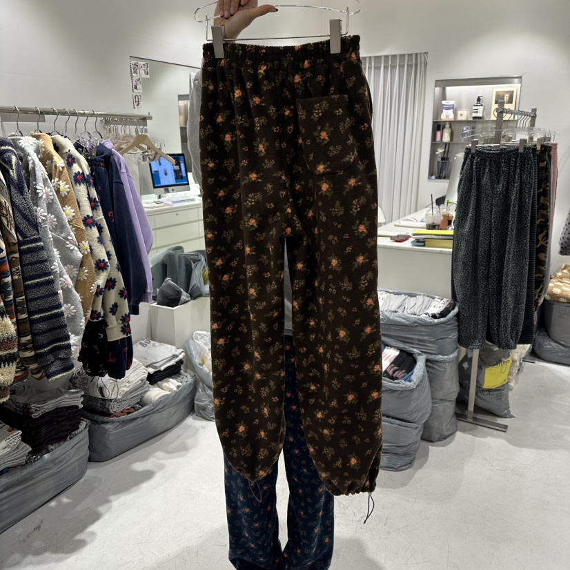 COMBO韓國代購㊣女裝新款休閑推薦真品熱賣職業25秋冬休閑褲加絨COM_BO休閑褲