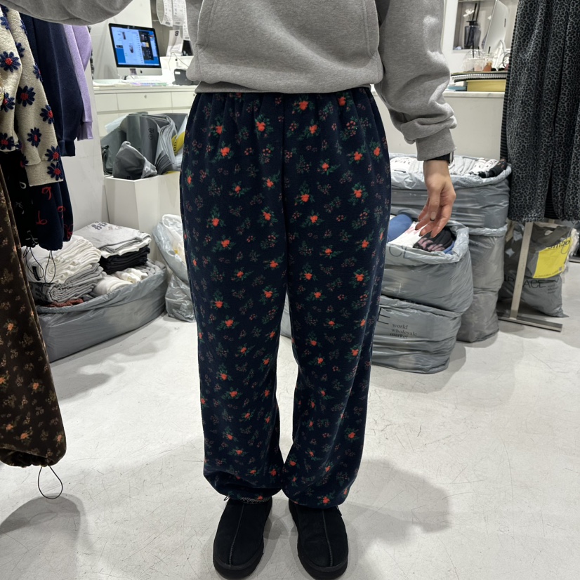 COMBO韓國代購㊣女裝新款休閑推薦真品熱賣職業25秋冬休閑褲加絨COM_BO休閑褲圖色1