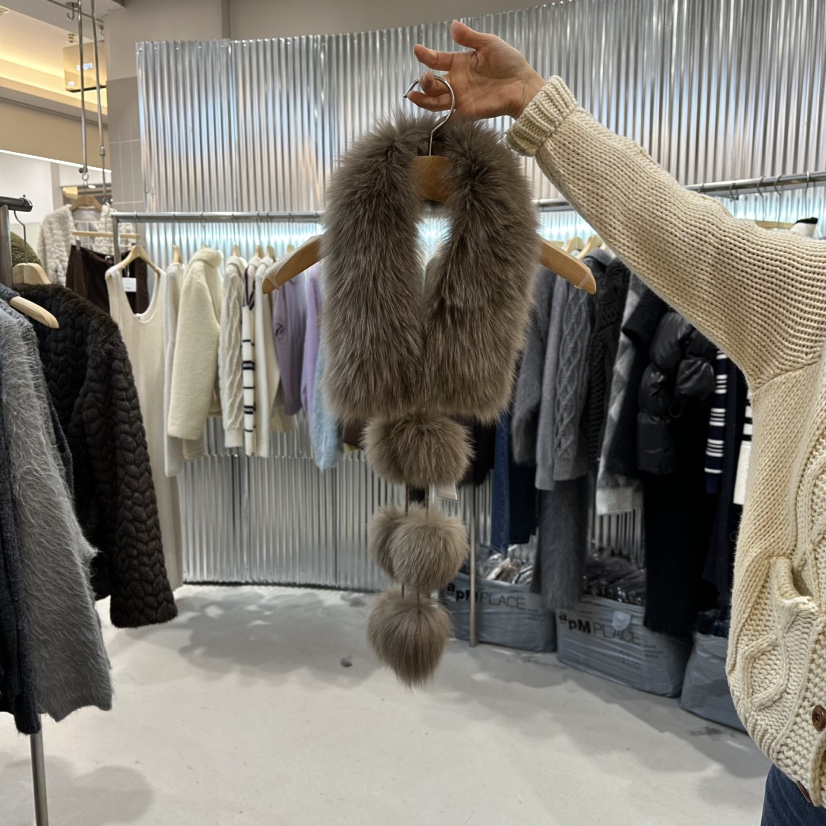 ALEGRE東大門㊣代購女裝新款時尚人氣職業熱賣圍巾披肩狐貍ALEGRE圍巾/披肩圖色2