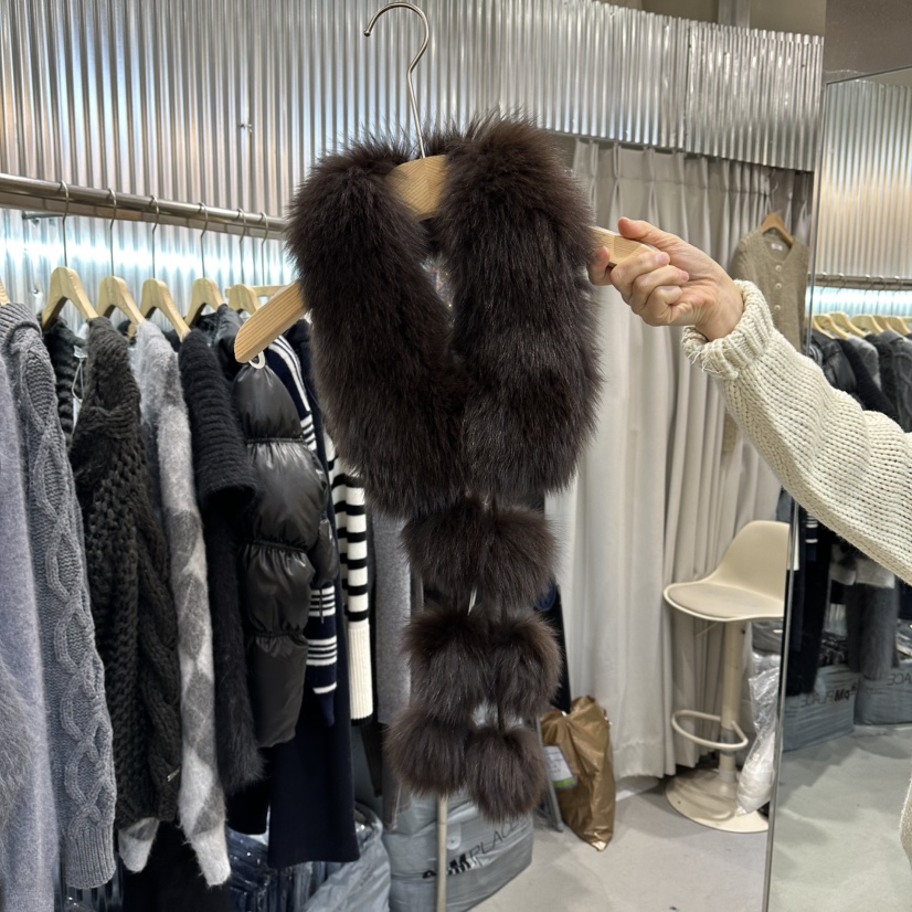 ALEGRE東大門㊣代購女裝新款時尚人氣職業熱賣圍巾披肩狐貍ALEGRE圍巾/披肩圖色3