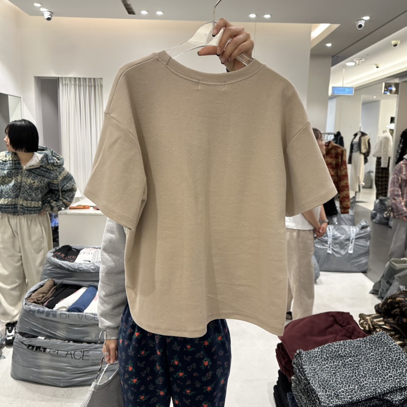 COMBO東大門㊣實拍女裝新品人氣真品25秋冬休閑時尚推薦T恤COM_BOT恤