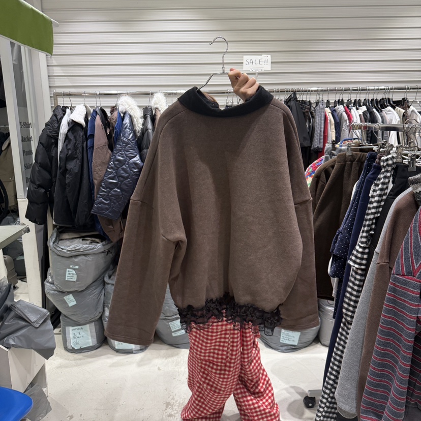 BRICKLANE韓國代購㊣女士新品職業25秋冬時尚休閑人氣衛衣加絨BRICKLANE衛衣