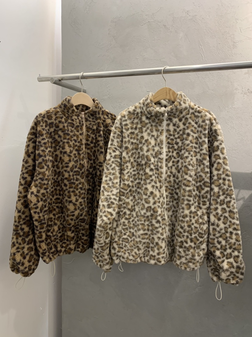 MOSAIC東大門㊣實拍女裝新款推薦職業熱賣25秋冬休閑夾克豹紋MOSAIC夾克